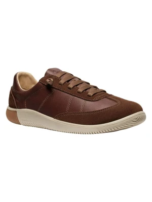 Keen Skórzane sneakersy "KNX T-TOE" w kolorze brązowym rozmiar: 40