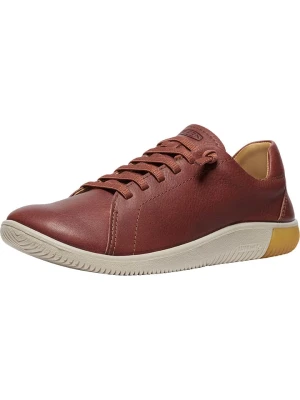Keen Skórzane sneakersy "KNX" w kolorze czerwonym rozmiar: 39,5