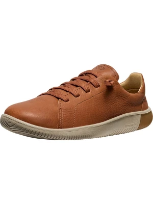 Keen Skórzane sneakersy "KNX" w kolorze jasnobrązowym rozmiar: 40