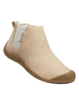 Keen Skórzane sztyblety "Mosey" w kolorze beżowym rozmiar: 38