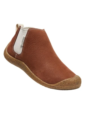 Keen Skórzane sztyblety "Mosey" w kolorze jasnobrązowym rozmiar: 37,5