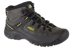 Keen Targhee III Mid WP 1026861, Męskie, Zielone, buty trekkingowe, skóra licowa, rozmiar: 43