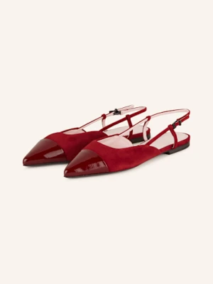 Kennel & Schmenger Baleriny Z Odkrytą Piętą Greta rot