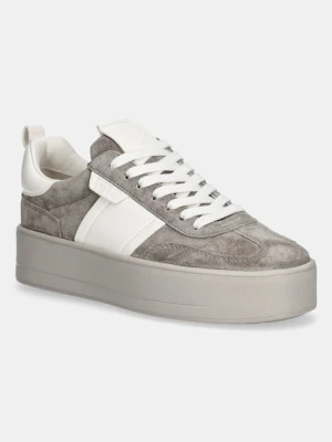 Kennel & Schmenger sneakersy skórzane Bang damskie kolor szary 61-24800.653