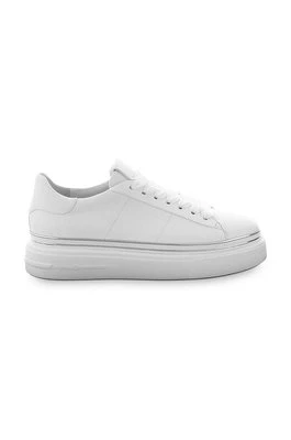 Kennel & Schmenger sneakersy skórzane Elan kolor biały 31-17050