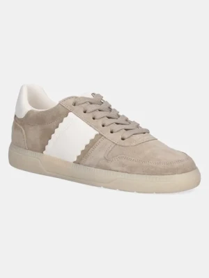 Kennel & Schmenger sneakersy zamszowe Pop damskie kolor beżowy 51-22730.517