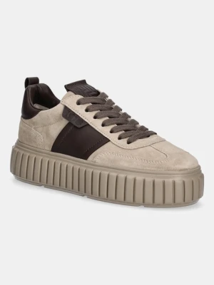 Kennel & Schmenger sneakersy zamszowe Zap damskie kolor beżowy 61-25460.520