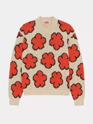 Kenzo Bawełniany sweter Boke Flower