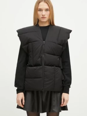 Kenzo bezrękawnik Sleeveless Puffer Jacket damski kolor czarny zimowy FE62OU1269CE.99