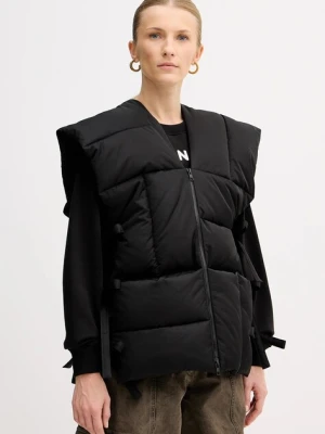 Kenzo bezrękawnik Sleeveless Puffer Jacket damski kolor czarny zimowy FE62OU1269CE.99