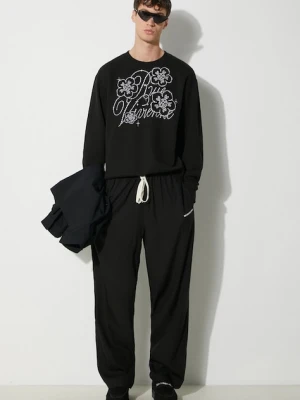 Kenzo bluza bawełniana Constellation Emb Classic czarny