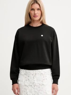 Kenzo bluza bawełniana damska kolor czarny gładka FF62SW2564MF