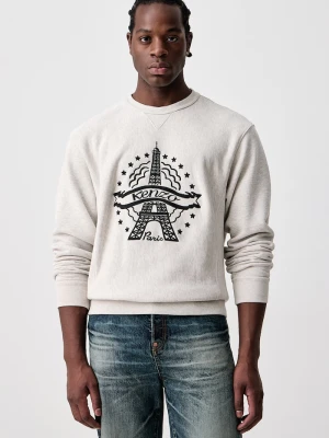 Kenzo bluza męska bawełniana szary