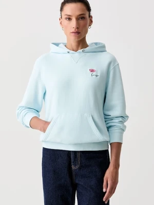 Kenzo bluza z kapturem damska bawełniana