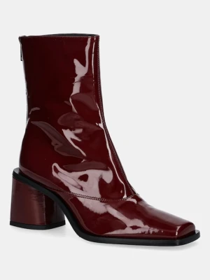 Kenzo botki skórzane Kimi Ankle Boots