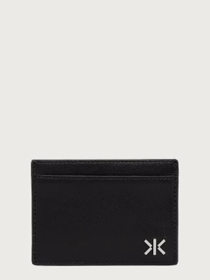 Kenzo etui na karty męskie skórzane czarny