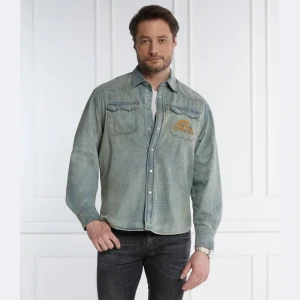 Kenzo Jeansowa koszula | Classic fit