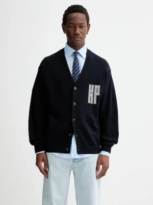 Kenzo kardigan wełniany Kamon