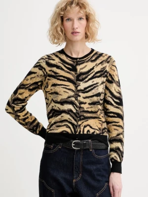 Kenzo kardigan z dodatkiem wełny