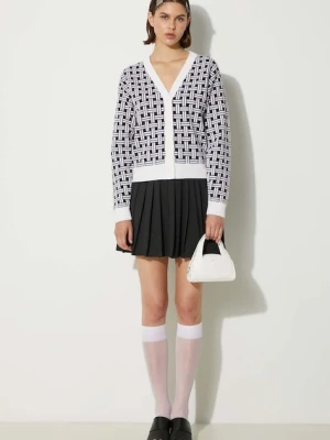 Kenzo kardigan z domieszką wełny Weave Cardigan