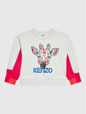 Kenzo Kids Bluza K15568 M Szary Regular Fit