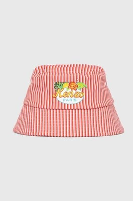 Kenzo Kids kapelusz bawełniany dziecięcy kolor biały bawełniany
