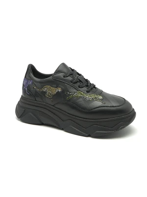 KENZO KIDS Skórzane sneakersy
