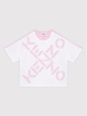 Kenzo Kids T-Shirt K15599 Różowy Relaxed Fit