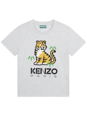 Kenzo Kids T-Shirt K15664 S Szary Regular Fit