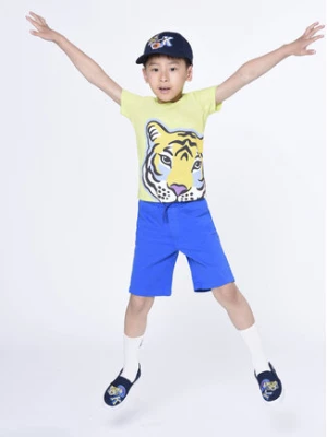 Kenzo Kids T-Shirt K25788 S Żółty Regular Fit
