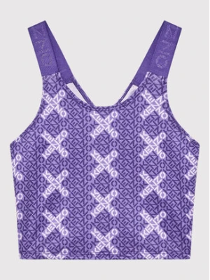 Kenzo Kids Top K15598 Fioletowy Regular Fit