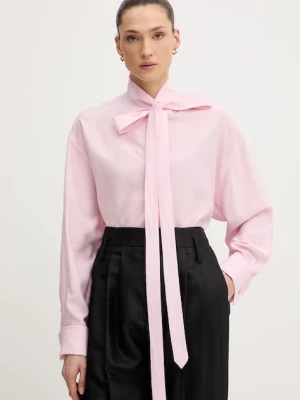 Kenzo koszula damska z domieszką jedwabiu