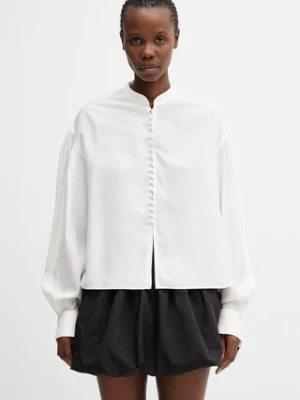 Kenzo koszula z domieszką jedwabiu