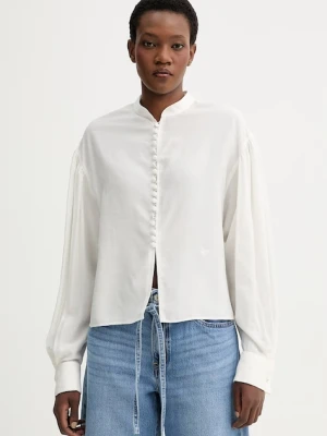 Kenzo koszula z domieszką jedwabiu