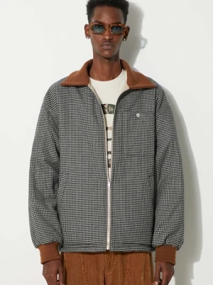 Kenzo kurtka dwustronna Reversible Elevated Coach Jacket męska kolor beżowy przejściowa FE65BL0639OI.11