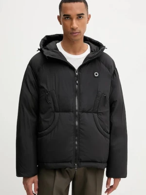 Kenzo kurtka puchowa kolor czarny zimowa FF65OU1449NK