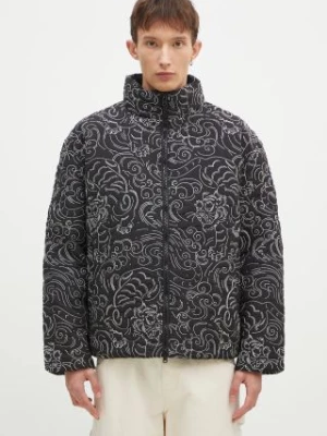 Kenzo kurtka Star Tiger Down Jacket męska kolor czarny zimowa FE65OU1439NN.99