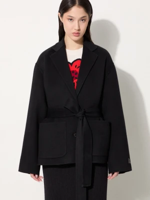 Kenzo kurtka wełniana Double Face Workwear Jacket