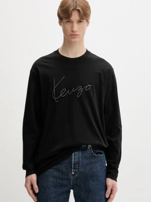 Kenzo longsleeve męski bawełniany