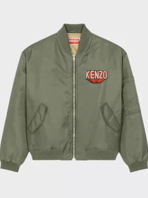 Kenzo Oliwkowa bomberka z logo