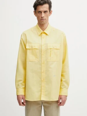 Kenzo Overshirt koszula z lnem męska