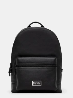 Kenzo plecak skórzany Backpack kolor czarny duży z aplikacją FE55SA713L40.99