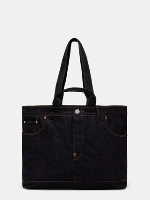 Kenzo Shopper/Tote bag torebka tote damska jeansowa