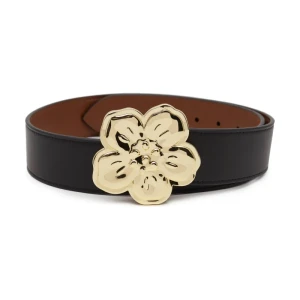 Kenzo Skórzany dwustronny pasek