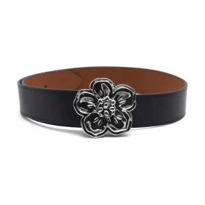 Kenzo Skórzany dwustronny pasek