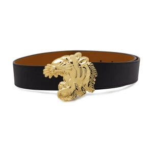 Kenzo Skórzany dwustronny pasek