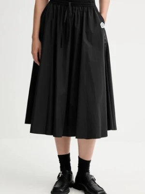 Kenzo spódnica kolor czarny midi rozkloszowana FF62JU3169FI