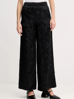 Kenzo spodnie jedwabne