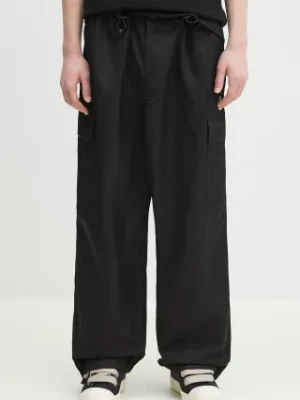 Kenzo spodnie męskie kolor czarny proste FF55PA5149CE.99