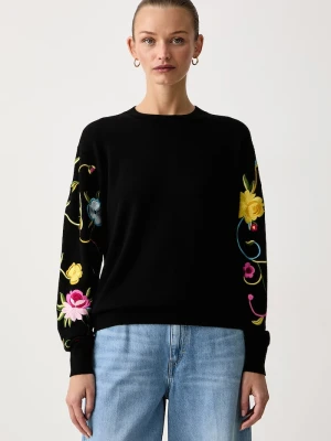 Kenzo sweter damski z wełną czarny